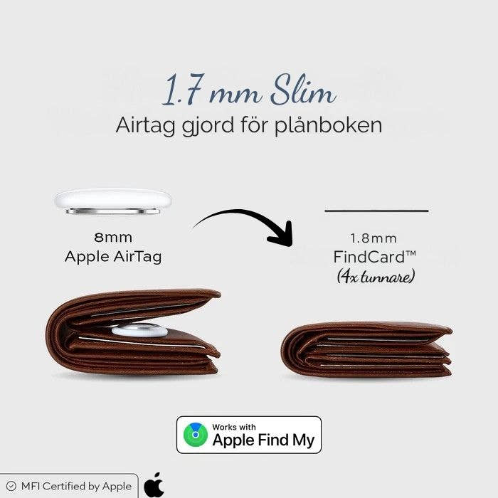 FindCard™ - Smart spårare för plånbok och värdesaker