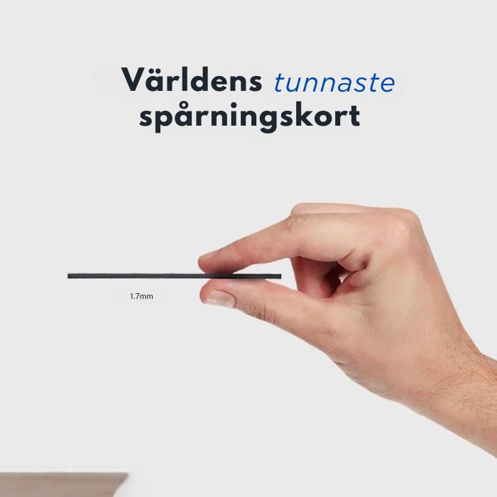 FindCard™ - Smart spårare för plånbok och värdesaker